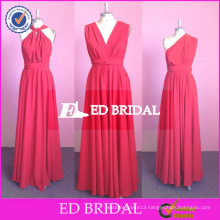 ED Bridal Custom Made Long Chiffon Changeable Bridesmaid Dress 2017 High Quality